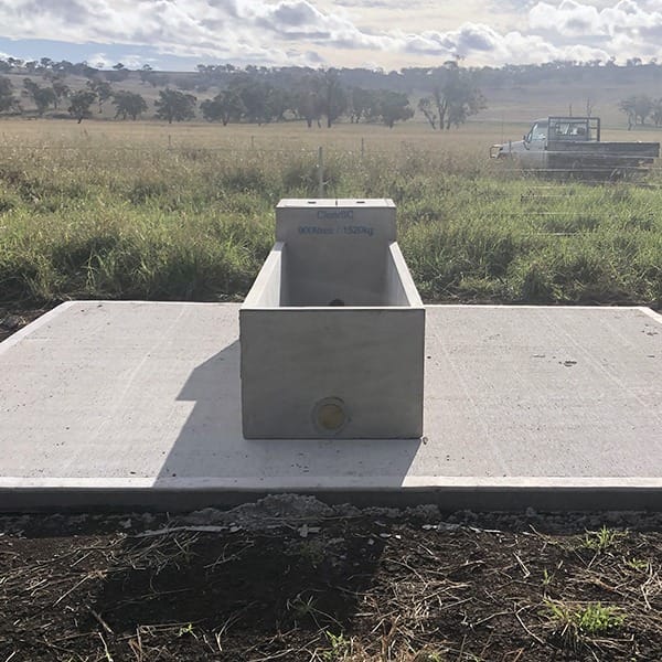 8ft King Cattle Water Trough 850L ClearWater Tanks Water Tanks